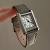 Luckacco Luxury Square Small Watch Retro Womens Girls Quartz Watches Tiny Female Watch for Women Dresses Lady Fashion Gift for Girlfriend