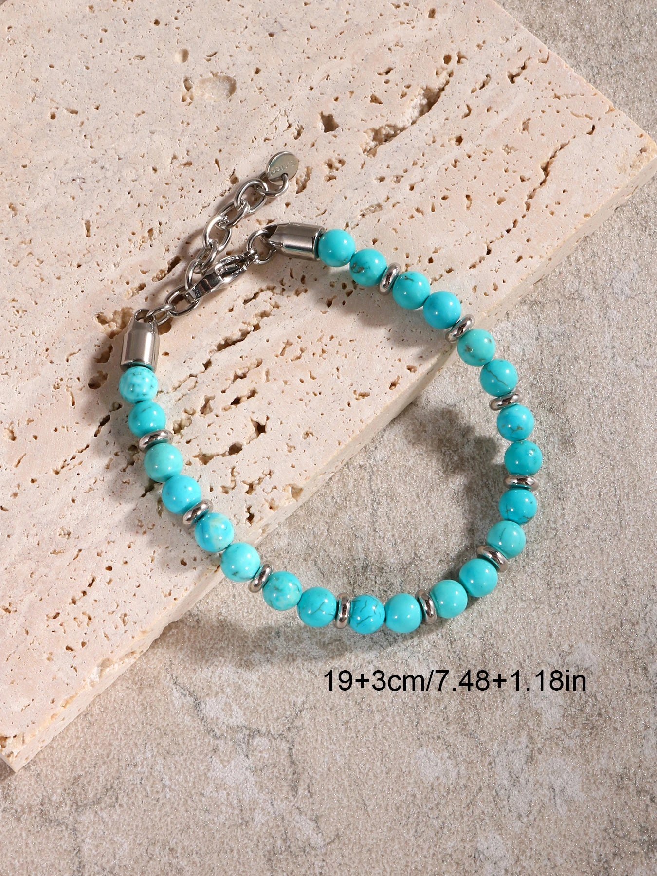 luckacco pulseras hombre natural stone man beaded bracelets homme lapis lazuli phoenix stone men's bracelets for men fathers day gifts