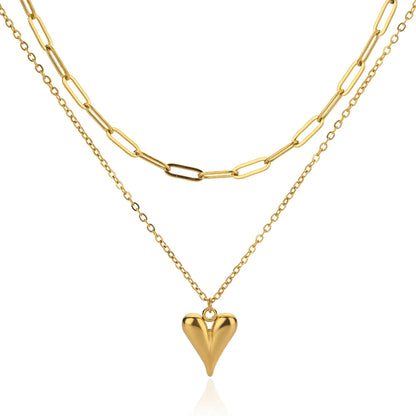 Luckacco Zircon Heart Cross Necklaces For Women Vintage Geometric Surrounded By Vines Choker Necklace Aesthetic Fashion Jewelry Gift 2025
