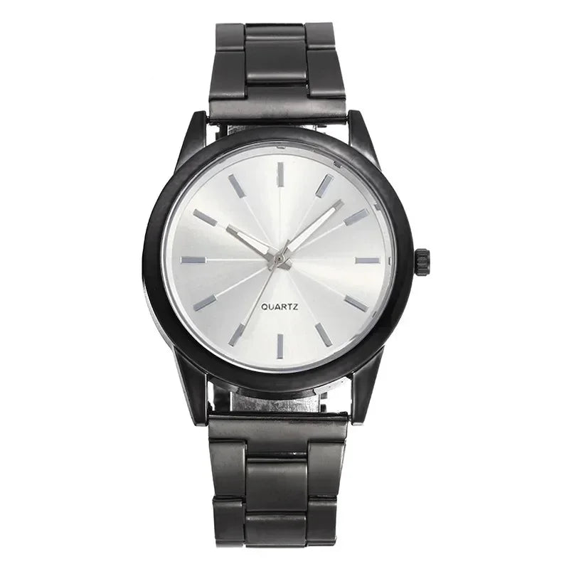 luckacco steel belt women's watch fashion business trend ladies high-end quartz watch light luxury fashion ladies quartz wristwatches