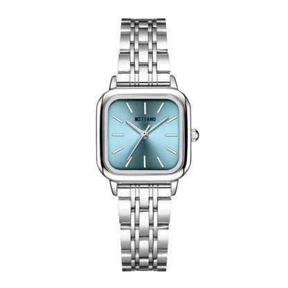 Luckacco Luxury Women Watch Top Brand Fashion Steel Belt Ladies Quartz Wristwatch Montre Femme Beautiful Gifts Luxury Ladies Watches