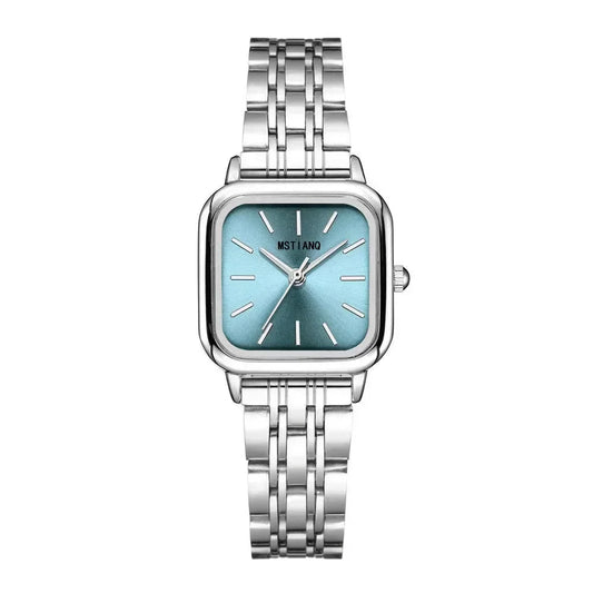Luckacco Luxury Women Watch Top Brand Fashion Steel Belt Ladies Quartz Wristwatch Montre Femme Beautiful Gifts Luxury Ladies Watches