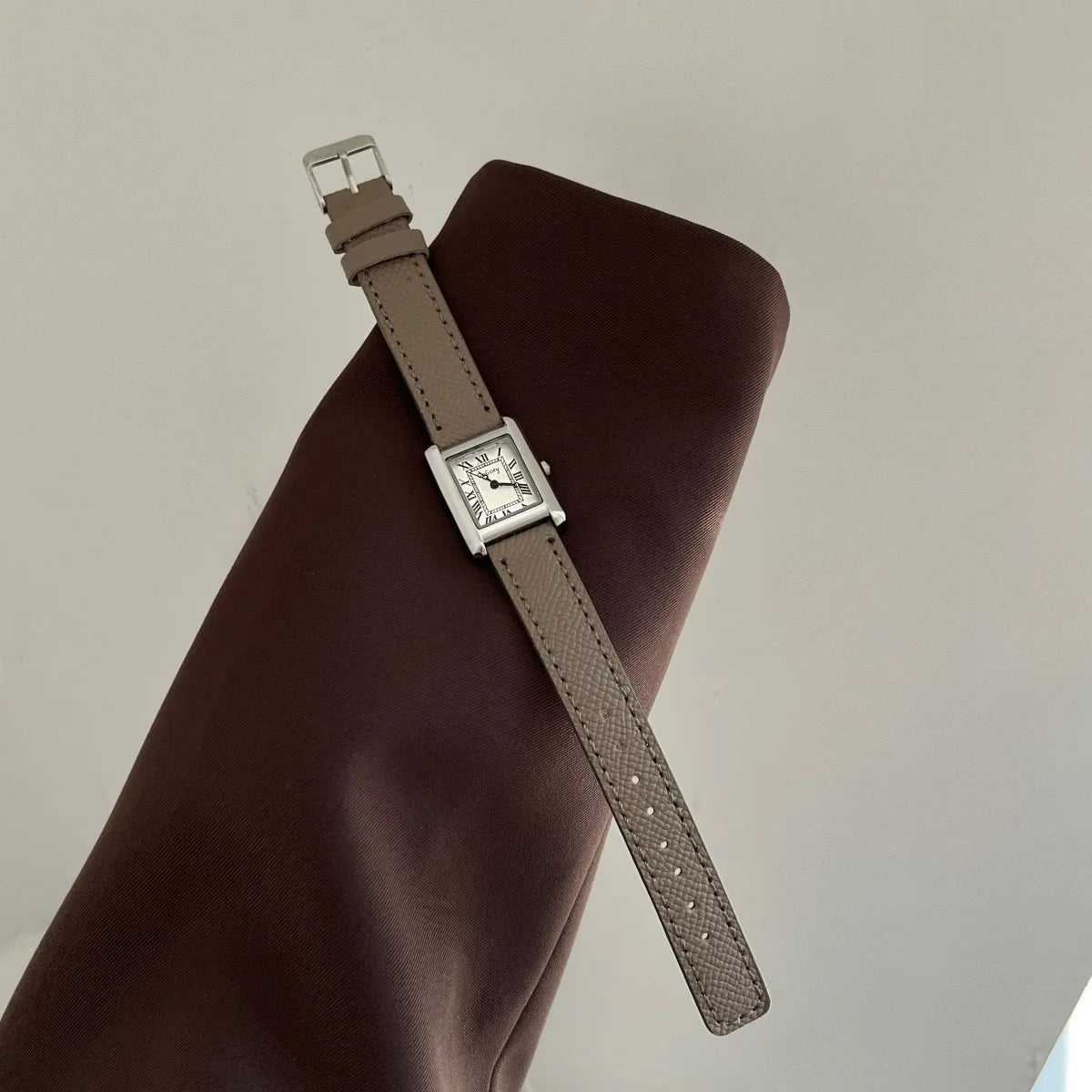 luckacco luxury square small watch retro womens girls quartz watches tiny female watch for women dresses lady fashion gift for girlfriend