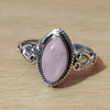 Luckacco 2025 Minimalist Ring Sweet Retro Initial Gift Horse Eye European and American Court Style Jewelry