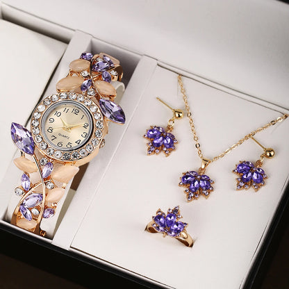 Luckacco Fashion design women's commuting quartz watch niche bracelet watch