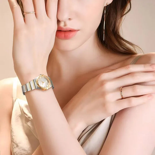 Luckacco 2024 Fashion Top Brand Luxury Watch Women Waterproof Simple Women Watch Unique Quality Ladies Watches wrist watch Quartz