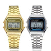 Luckacco 2025 Digital Watches for Men Sports Waterproof Bracelet Clock Gold Electronice LED Wristwatch Women Casucal Montre Homme Relogio