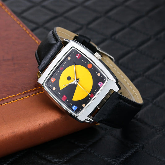 Luckacco New Big Mouth Cartoon Watch for Men and Women Fashion Trend Wine Bucket Men and Women's Watch for Men and Women