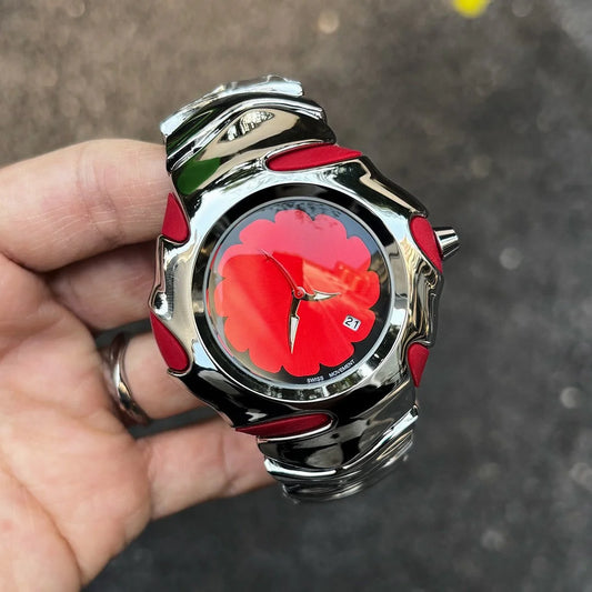 Luckacco 2025 new men's watch special-shaped blade high-end men's sports men's casual fashion trend men's watch