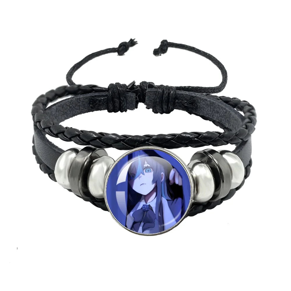 luckacco i love ado bracelets ado kyogen x uta glass bracelets art multilayer braided bracelets bangles jewelry ornament accessories fans
