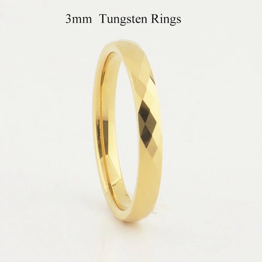 Luckacco Men's Damascus Ring Tungsten Fashion Jewelry Unique High Quality Handmade Wedding Bands Couples Rings For Men Male Boys