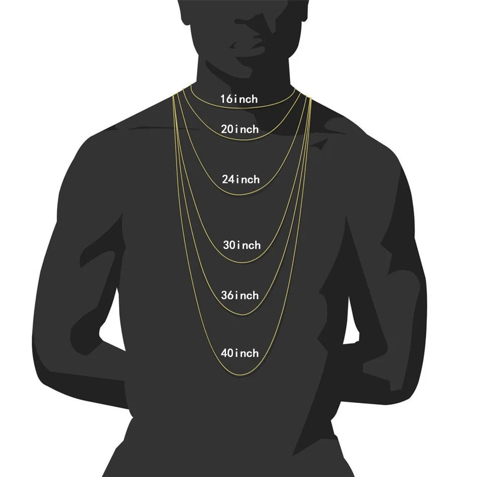 luckacco hnsp 12mm ice chain necklace bracelet for men women neck hip hop tennis chain jewelry accessories