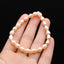 100% Natural Pearl Bracelet Charms Elastic Rope Real Pearl Bracelets for Girl Friend Pearl Size 6-7 mm -  - Luckacco Jewelry and Watch Store