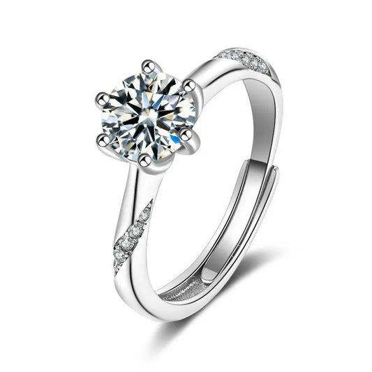 Luckacco European and American Fashionable Stainless Steel Women's Rings Party Repurchase Gifts