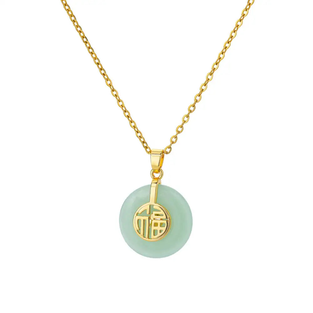 luckacco zircon heart cross necklaces for women vintage geometric surrounded by vines choker necklace aesthetic fashion jewelry gift 2025