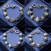 Luckacco Abalone Shell Bracelet Bohemian Wristband Girl Adjustable Chain Women Jewelry Gifts Mother's Day Gift Link Bangle Gift for Mom
