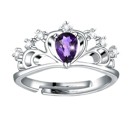 Luckacco European and American Fashionable Stainless Steel Women's Rings Party Repurchase Gifts