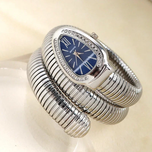 Luckacco High-quality Luxury Women Quartz Watch Bracelet Stainless Steel Wristwatch Fashion Gold Ladies Watches Clock Relógio Feminino