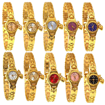 Luckacco Cute Women's Bracelet, Ultra SlimVintage Wrist, Analog Quartz Bangle, Elegant Dress Watch Mini Watch dropshipping