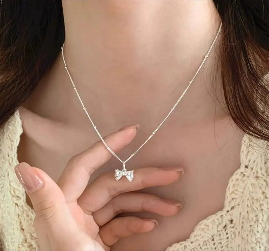 luckacco panjbj 925 sterling silver moonstone necklace for women girl individuality geometric simple jewelry birthday gift