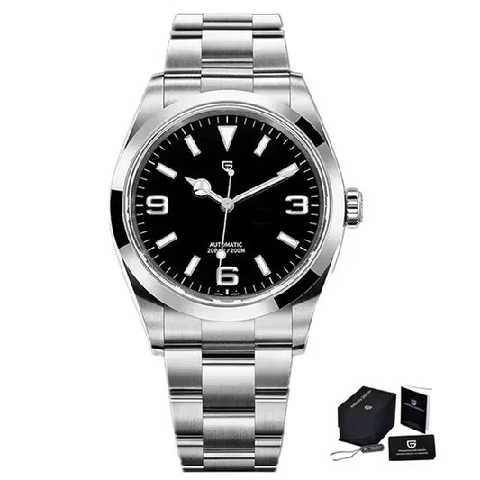 Luckacco New PAGANI DESIGN Watch for Men Automatic Diver Men Watches Sapphire Glass Stainless Steel Waterproof Mechanical Wristwatch 2025