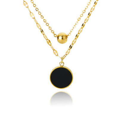 Luckacco Zircon Heart Cross Necklaces For Women Vintage Geometric Surrounded By Vines Choker Necklace Aesthetic Fashion Jewelry Gift 2025