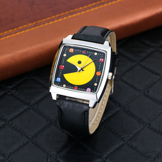 Luckacco New Big Mouth Cartoon Watch for Men and Women Fashion Trend Wine Bucket Men and Women's Watch for Men and Women