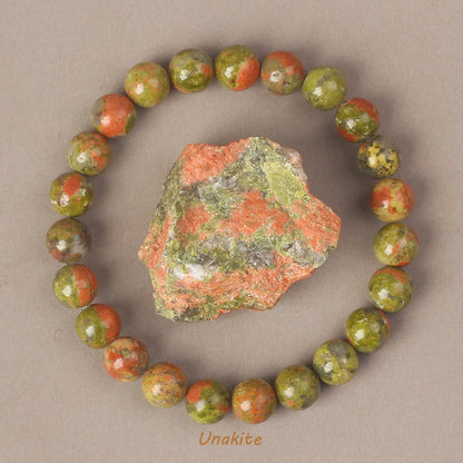 Luckacco 6/8MM Natural Pyrite Stone Bracelet for Men Promoting Blood Circulation Healing Energy Meditation Women Bracelets Jewelry Gifts