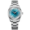 Luckacco WM Watch Automatic Mechanical Men Watches NH35 Sapphire Glacier Collection 100M Water Resistant Man Welly Merck Watch WM226