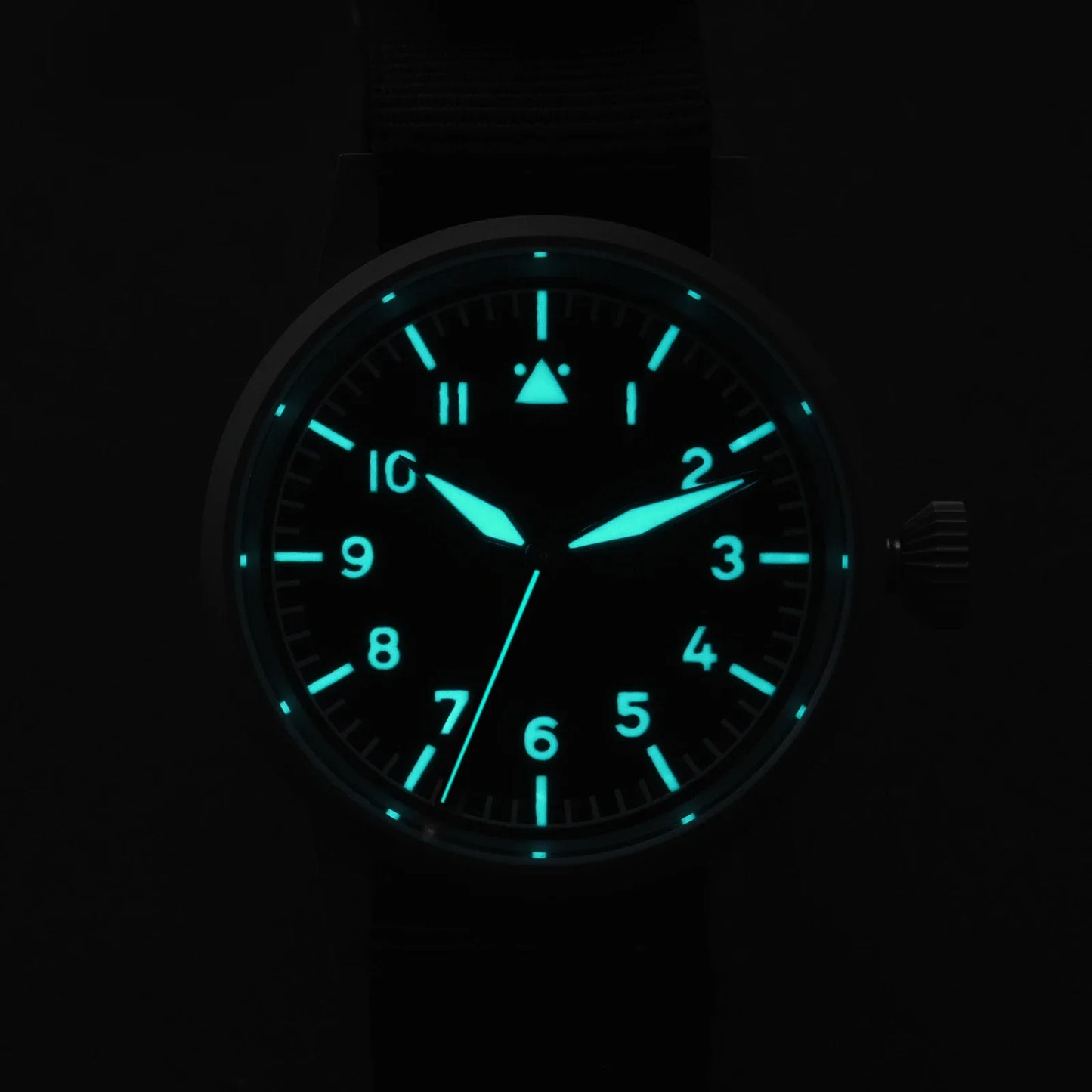 luckacco militado ml10 quartz watch vh31 sweeping second movement sapphire crystal bgw9 luminous 10bar waterproof 36.9mm vintage watches