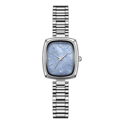Luckacco Brand Light Luxury Watch Women Retro TV Watch Beimu Dial Gold Waterproof Simple Female Fashion Quartz Clock Bracelet Watches