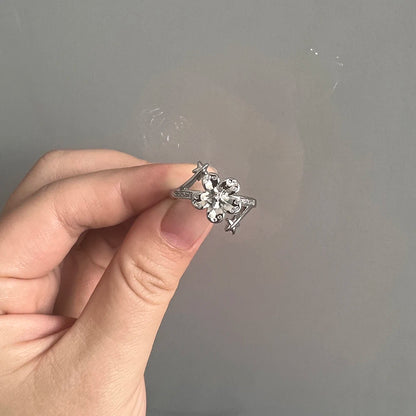 Luckacco Love and Deepspace Rings 4.0 Wedding Ring for Women Sylus Jewelry Party Fashion Trend Wedding Caleb Metal Accesorios Rafayel