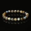 Luckacco Original India Labradorite Beads Bracelets for Women Reiki Natural Stone Blue MoonStone Charm Bangle femme bijoux Couple Jewelry