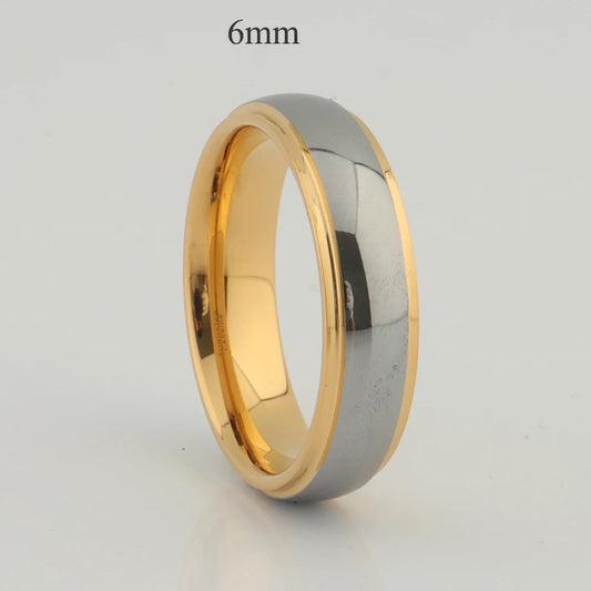 Luckacco USA size 5 to 15 western titanium fashion jewelry couple wedding rings for men and women Alliance LOVE marriage finger ring