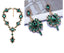 Indian Ethnic Statement Large Collar Choker Necklace Women Luxury Big Glass Crystal Pendants Necklaces Wedding Bridal Jewelry - luckacco