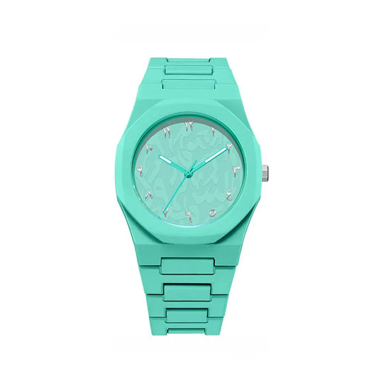 Luckacco Middle Eastern popular sports watches for men and women dopamine quartz watches niche fashion waterproof stainless steel