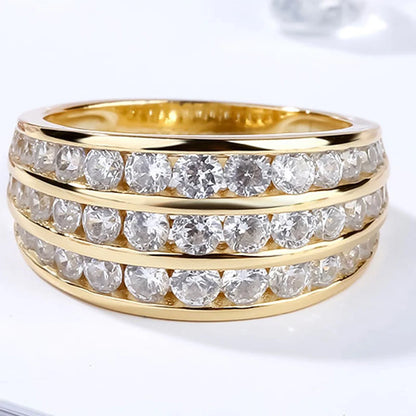 Luckacco New Retro Women Square Royal Princess Stylish Wedding Ladies Finger Ring  Pretty Gift Valentine's Surprise For Wife