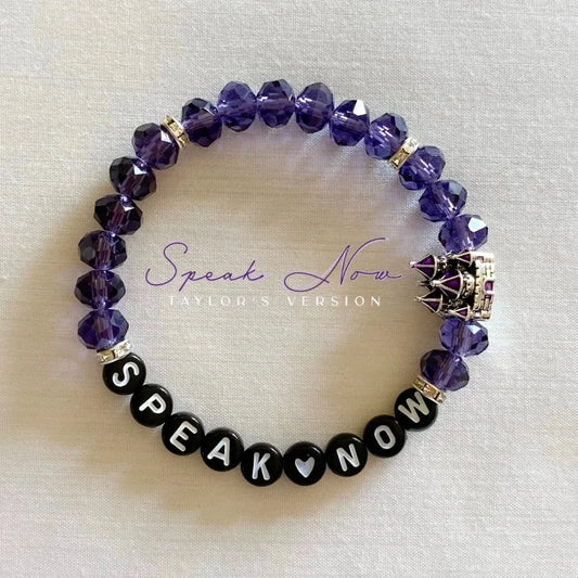 Luckacco Speak Now Friendship Bracelet Taylor Inspired Castle Charm Bracelet Taylor Jewelry Taylor Merch Taylor Gifts Ideas