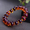 Luckacco Mexican Amber Bracelets - Unisex, Fashion Resin Jewelry