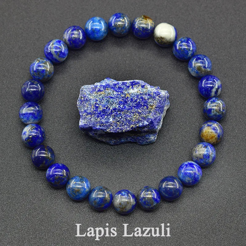 luckacco natural amethyst quartz crystal bead bracelet health bracelet for women weight loss fatigue pressure fatigue relief yoga jewelry