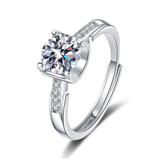 Luckacco European and American Fashionable Stainless Steel Women's Rings Party Repurchase Gifts