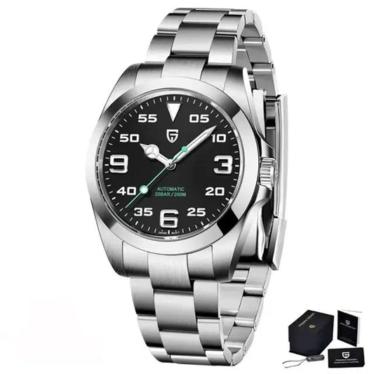 Luckacco New PAGANI DESIGN Watch for Men Automatic Diver Men Watches Sapphire Glass Stainless Steel Waterproof Mechanical Wristwatch 2025