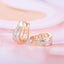2023 Crystal Earring Gold-Color CC Hoop Earrings For Women Brinco Fashion Free Shipping 4E37 - luckacco