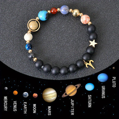 Luckacco Aries Taurus Gemini Cancer Leo Virgo Libra Scorpio Sagittarius Capricorn Aquarius Pisces gifts for women 12 zodiac bracelet men