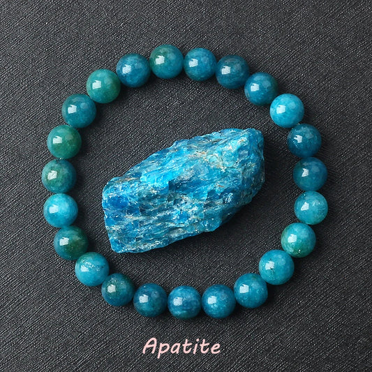 Luckacco Geniune Amethyst Natural Crystal Bracelet for Women Pulsera Amethust Bracelet Made of Real Natural Stone Beads Body-Purifying