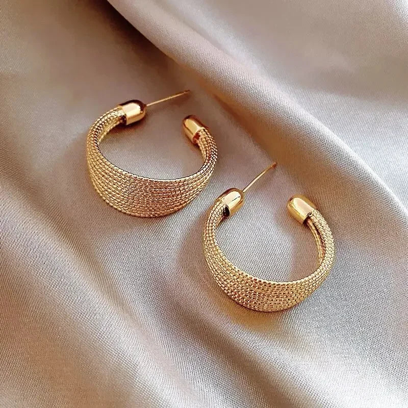 luckacco minimalist silver color multilayer lines rings for women modern fashion female finger-rings versatile jewelry bulk