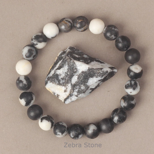 Luckacco 6/8MM Natural Pyrite Stone Bracelet for Men Promoting Blood Circulation Healing Energy Meditation Women Bracelets Jewelry Gifts