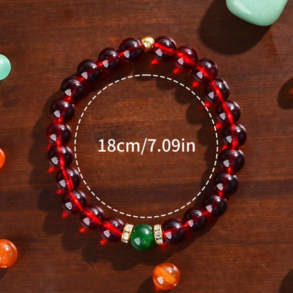 Luckacco 1PC Prosperity and Abundance Healing Money Wealth Bracelet - Relaxation, Success Enhancement Bracelet, Suitable for Daily Wear