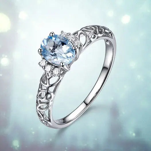 Luckacco European and American Fashionable Stainless Steel Women's Rings Party Repurchase Gifts