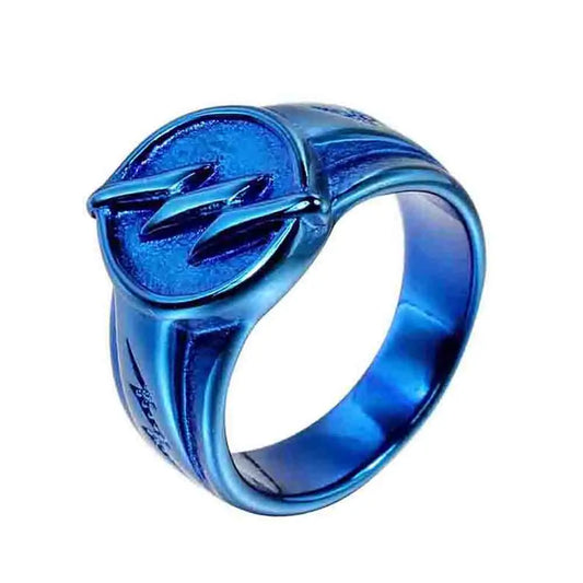 Luckacco Men's ring 316L stainless steel ring hip-hop lightning classic friends lovers jewelry best gift wholesale